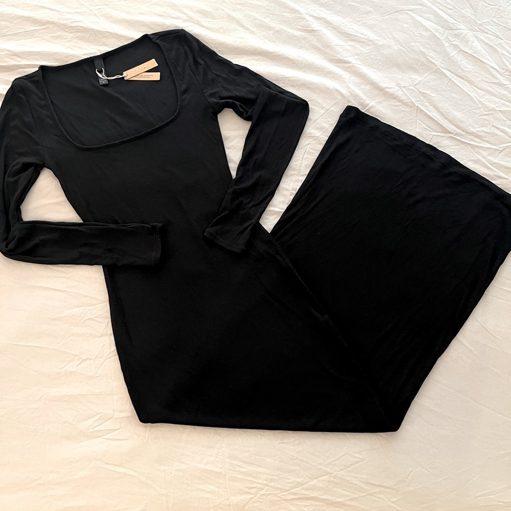 SKIMS SOFT LOUNGE LONG SLEEVE DRESS